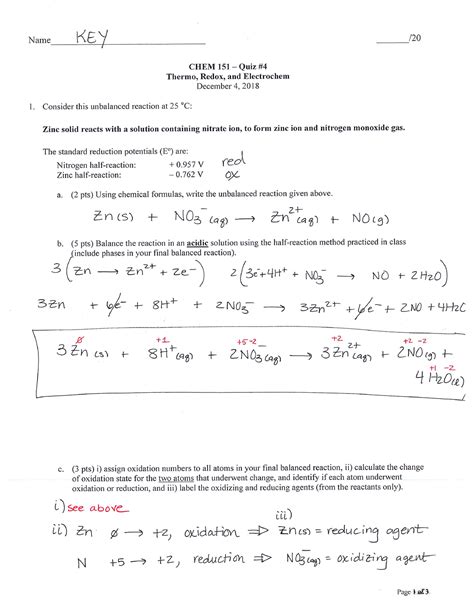 Chemistry 151.
